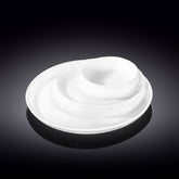 Wilmax Unterteilte Servierschale, Porzellan, 25,5 cm, WL-992691/A